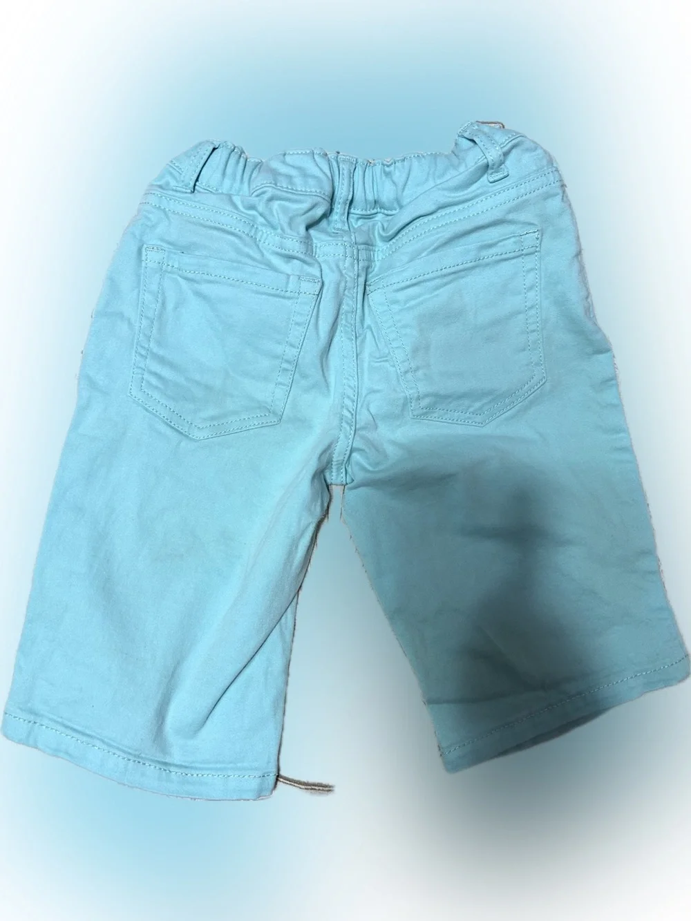The Children’s Place Girls Light Blue Cotton Bremuda Shorts